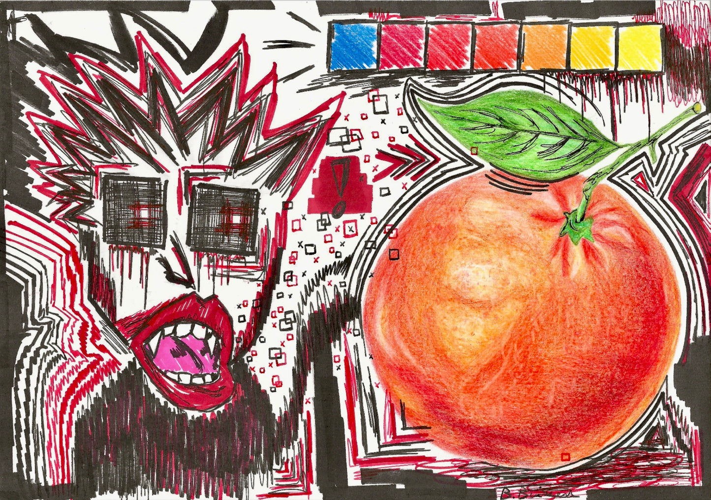 LES FRUITS, ORANGE!!